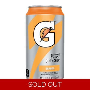 Gatorade Orange Thirst Quencher - 343ml Can Soft Drink
